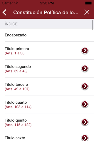 Textos Legales Básicos Mexico screenshot 4