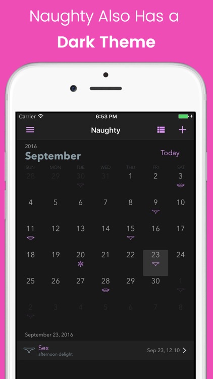 Sex Tracker by Naughty - Log Your Intimacy screenshot-4