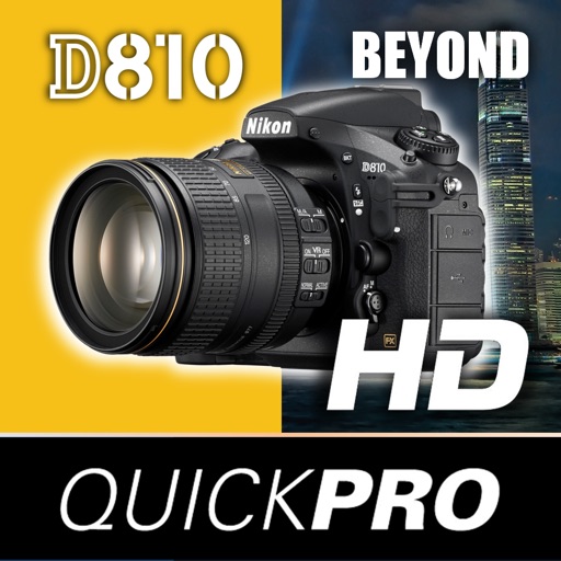 Nikon D810 Beyond the Basics from QuickPro HD icon