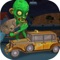 Spooky Zombie Town Car Race Pro