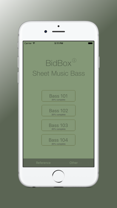 Sheet Music Trainer Bass screenshot1