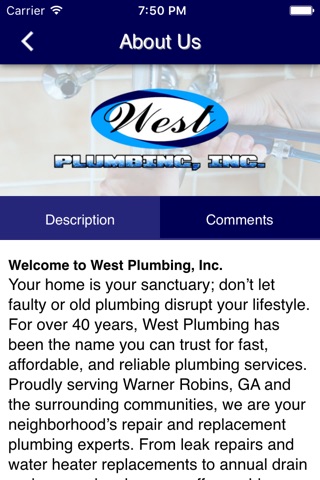 West Plumbing screenshot 3