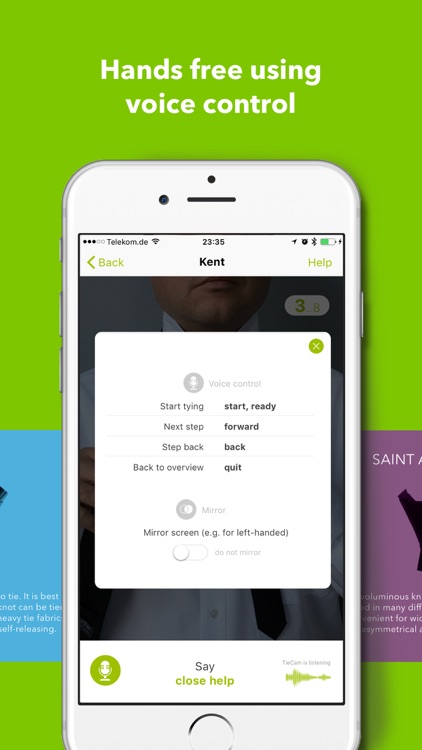 TieCam - the perfect tie knot screenshot-3