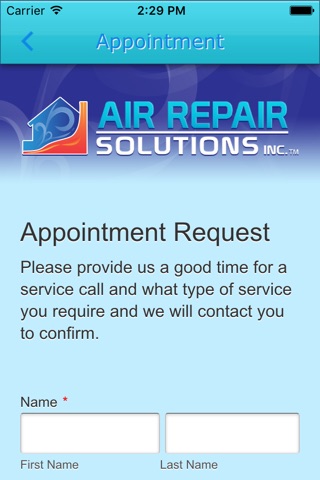 Air Repair Solutions screenshot 3