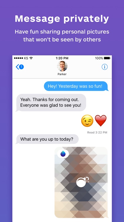Blur - Share disappearing private photos