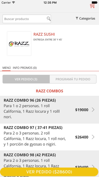 Razz Sushi by Mas Delivery SRL