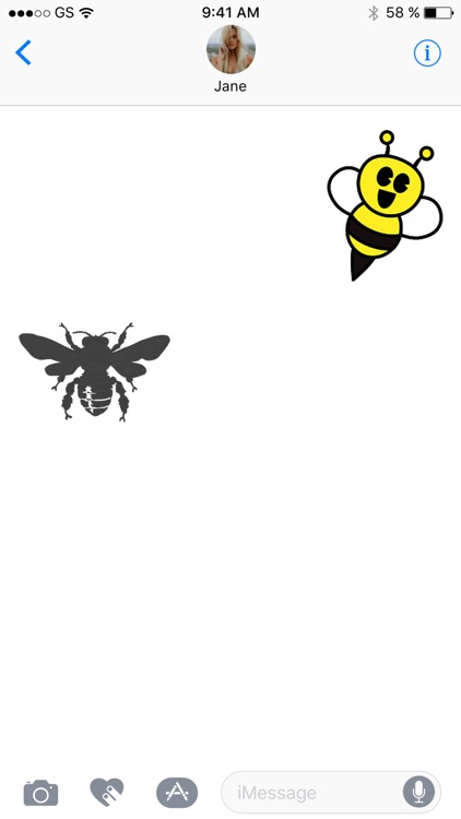 Bee Five Sticker Pack