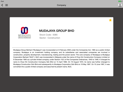 Malaysia Investor Relations screenshot 2