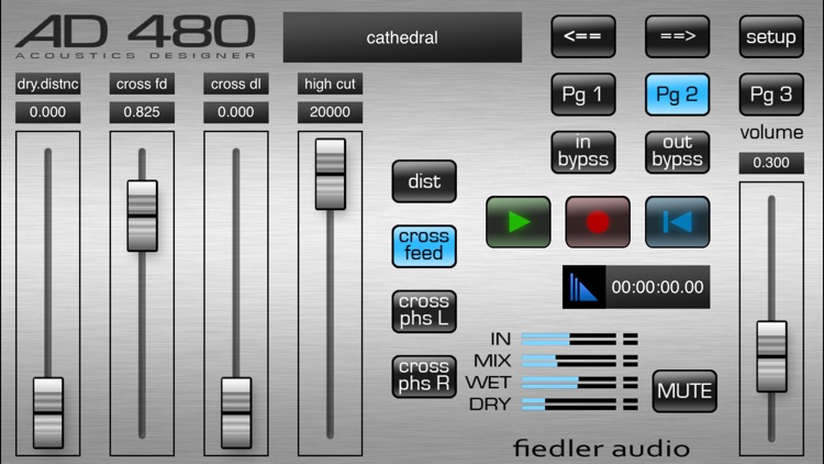 AD 480 pro - Reverb for Audiobus & Interapp Audio