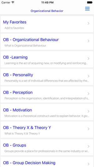 MBA Organizational Behavior(圖5)-速報App