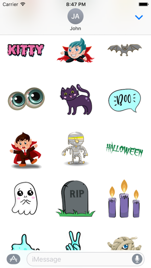 Halloween Kitty Sticker(圖1)-速報App