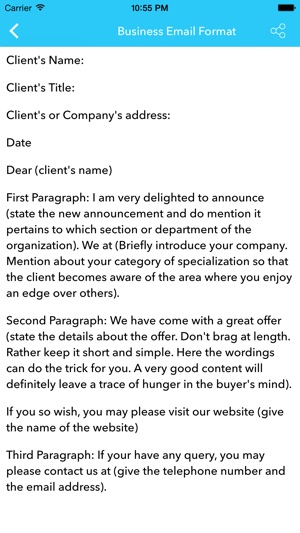 Email Writing Templates(圖4)-速報App