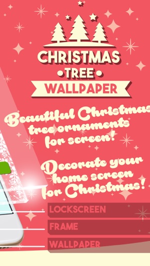 Christmas Tree Wallpapers Xmas Lock Screen Themes On The App Store