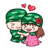 New Love In Army Stickers!