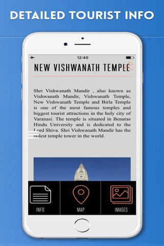 Varanasi Travel Guide and Offline City Street Map screenshot 3