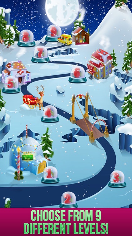 Santa Ambulance Rescue - Kids Christmas Games screenshot-4