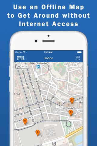 Lisbon Travel Guide & Map screenshot 2