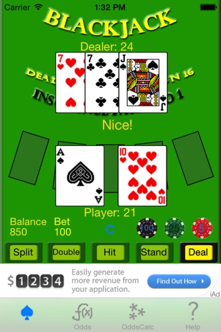 BlackJack5 screenshot 3