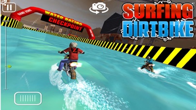 Surfing Dirt Bike - Dirt Bike Jetski Racing Games Screenshot 5