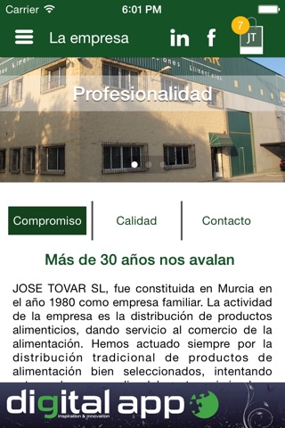 José Tovar S.L. screenshot 2