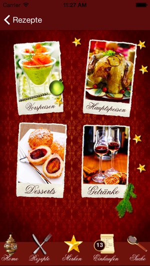 Weihnachts-Rezepte - Weihnachtsmenü & Rezepte(圖2)-速報App