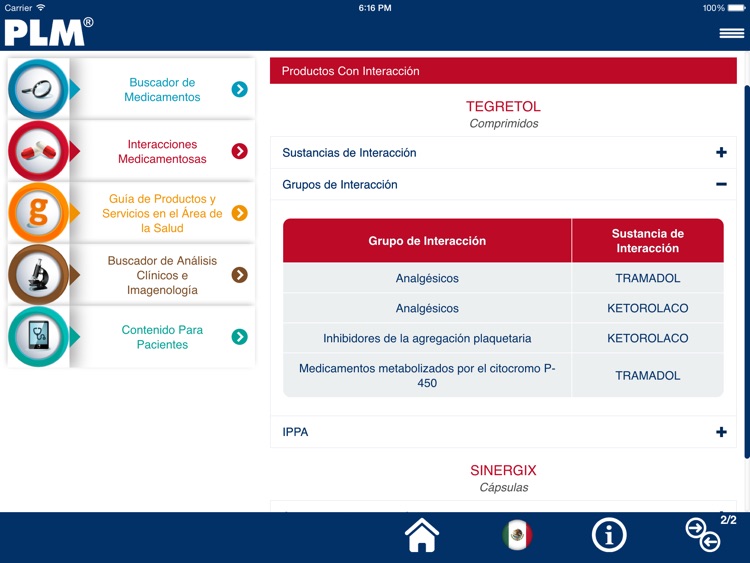 PLM Medicamentos for iPad