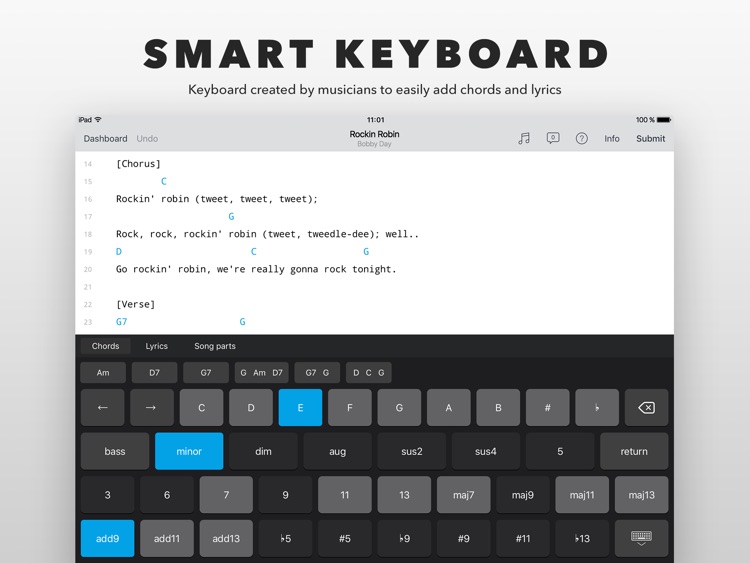 Author - create and edit tabs