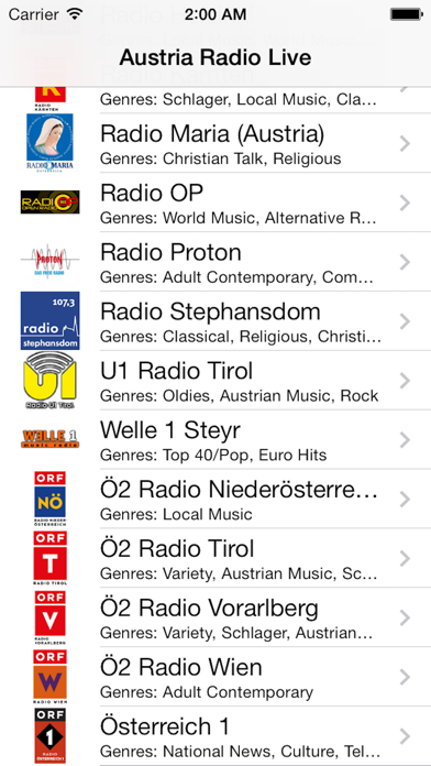How to cancel & delete Austria Radio Live Player (Radio Österreich) from iphone & ipad 1