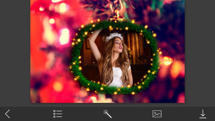 Christmas Tree Hd Photo Frames - Make Profile pic screenshot-3