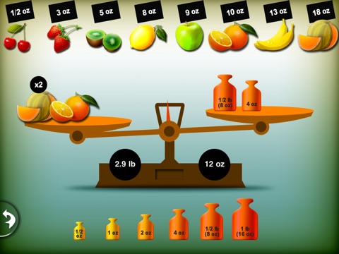 My first weighing exercises HD screenshot 3