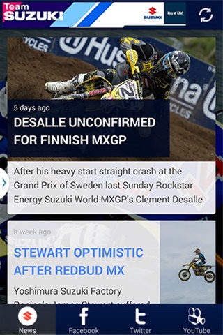 Team Suzuki Racing screenshot 2