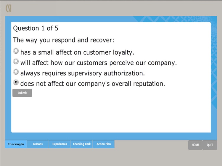 CSI Learning App 2015 screenshot-3