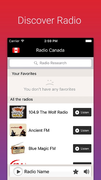 Radios Canada - Radio Canadienne