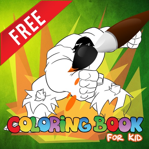 Good Time Coloring Family friendly Avengers - Hulk iOS App