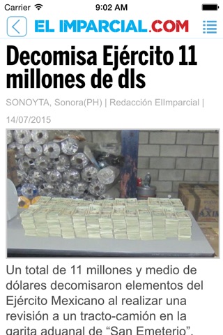 El Imparcial screenshot 2