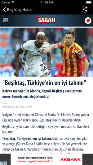 Spor Haber - Beşiktaş ile ilgili haberler(圖3)-速報App