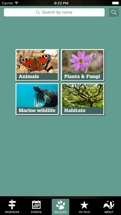 The Wildlife Trusts : Nature Finder