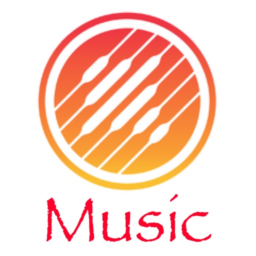 Background Streaming Music Player and Cloud Sound icon