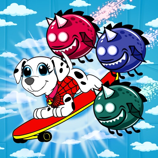 Paw Puppy Jump Vs Monster Fly Snow Patrol iOS App