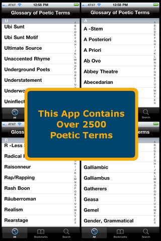 Glossary of Poetic Terms screenshot 4