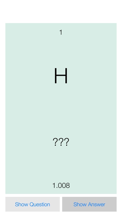 Elements Flashcards Free