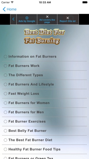 Fat Burning - Best Diet For Weight Loss(圖2)-速報App