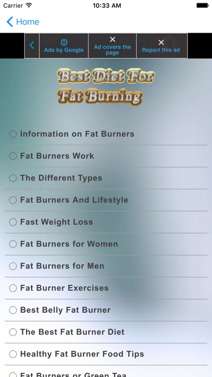 Fat Burning - Best Diet For Weight Loss