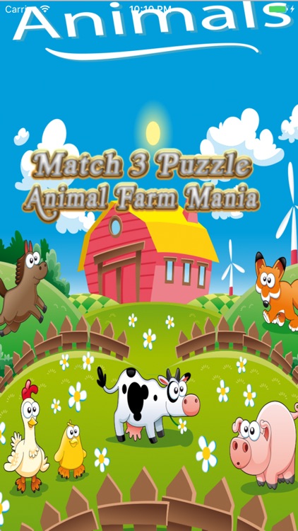 Match 3 Puzzle Animal Farm Mania