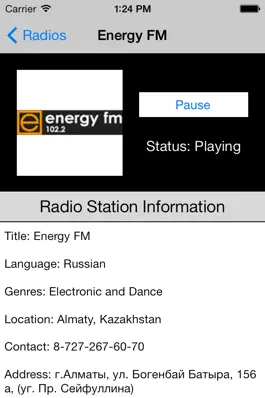 Game screenshot Kazakhstan Radio Live Player (Astana / Kazakh / Russian / Қазақстан Qazaqstan / Казахстан / радио) apk