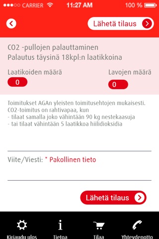 MyAGA Tilaus Suomi screenshot 3