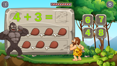 Caveman Kids Math 2 screenshot 4