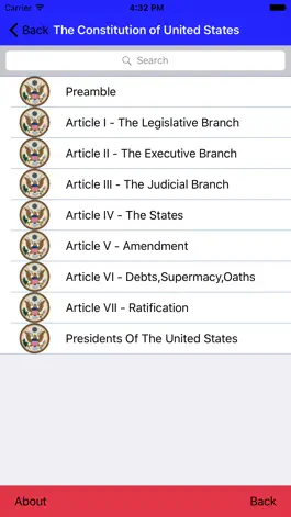 Game screenshot US  Constitution. apk