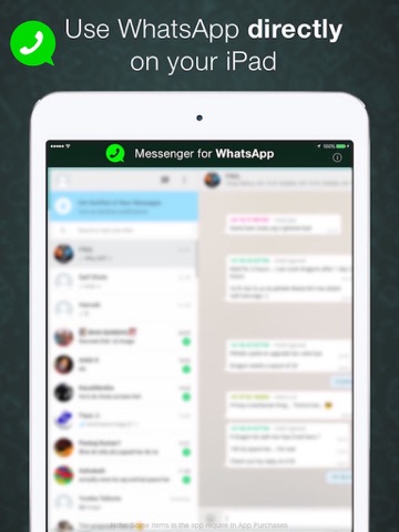 All Devices for WhatsApp - Messenger for iPad screenshot 2