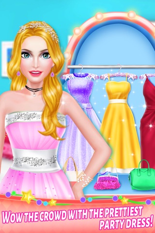 High School Dance Party Salon -  Romantic Date Beauty Makeover: SPA, Makeup & Dressup Girls Games screenshot 4